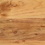 vidaXL Highboard Marron 40 x 33 x 110 cm Bois d'acacia massif