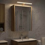 vidaXL Armoire Miroir de Salle de Bain Chêne artisan 43 x 16 x 62.5 cm