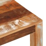 vidaXL Table basse 55x55x35 cm Bois de récupération massif
