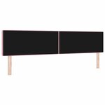 vidaXL Tête de lit avec tête de lit Rose 200 cm Cuir synthétique