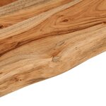 vidaXL Dessus de table 180x40x3 8 cm rectangulaire bois massif acacia