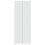 vidaXL Buffet haut blanc 70x42 5x185 cm bois d'ingénierie