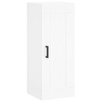 vidaXL Armoire murale blanc 34 5x34x90 cm bois d'ingénierie