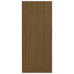 vidaXL Bibliothèque Marron miel 40x30x71 5 cm Bois de pin massif