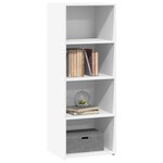 vidaXL Buffet haut blanc 45x41x124 cm bois d'ingénierie