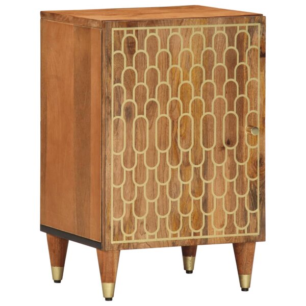 vidaXL Armoire de salle de bain 38x33x58 cm bois massif de manguier