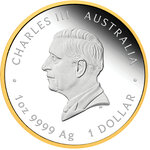 Monnaie FIRST GOLD RUSH 175 Anniversaire 1 Oz Argent 1$ Australia 2026 (PRÉCOMMANDE)