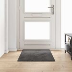 vidaXL Tapis Couloir Gris 80 x 150 cm