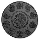 LA CALAVERA Jour des Morts Pièce de monnaie en argent de 1 Once 1 Onza Mexique 2024