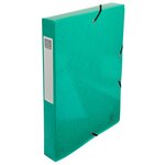 Lot de 8 Bte de classement IDERAMA Enduite7/10ème 24x32 cm Dos de 40mm Assorties EXACOMPTA