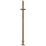 vidaXL Portail de jardin 105x155 cm acier corten conception de l'arbre
