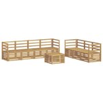 vidaXL Ensembles de canapés 8 pc