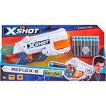 Zuru 36433 - XSHOT - Excel Reflex 6 Blaster avec fléchettes