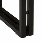 vidaXL Table Console 160x33x75 cm en Acacia Brut Massif