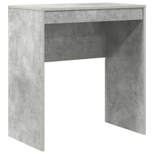 vidaXL Bureau Gris béton 70 x 40 x 76 cm Bois d'ingénierie
