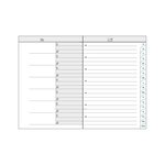 Répertoire / carnet d'adresses 9 x 13 cm - rouge