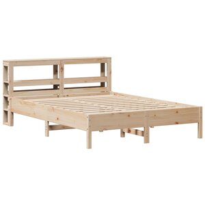 vidaXL Cadre de lit sans matelas 140x190 cm bois de pin massif