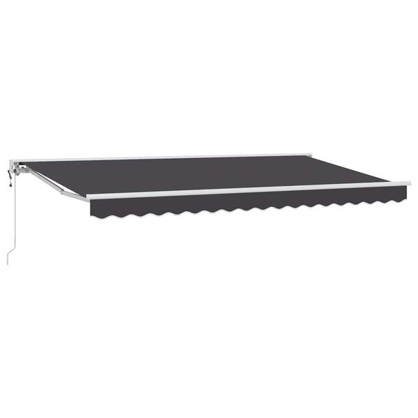 vidaXL Cadre d'auvent Anthracite 400 x 200 cm