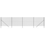 vidaXL Clôture en treillis métallique anthracite 1 8x10 m