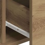 vidaXL Buffets 2 Pièces Chêne Artisan 60x31x84 cm Bois d'ingénierie