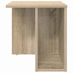 vidaXL Table d'appoint Chêne Sonoma 37 x 32 x 40 cm Bois d'ingénierie