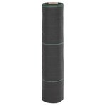 vidaXL Membrane anti-mauvaises herbes noir 0 5x25 m PP