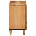 vidaXL Armoire d'évier Marron 62 x 33 x 58 cm Bois de mangue massif