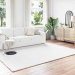 vidaXL Tapis en Fourrure Synthétique de Lapin Olite Blanc 200 x 280 cm