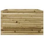 vidaXL Jardinière 80x80x45 5 cm bois de pin imprégné