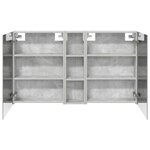 vidaXL Ensemble de Meubles de Salle de Bain 3 Pièces 120 x 14 5 x 70 cm