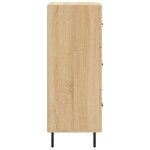 vidaXL Buffet Chêne sonoma 34 5x34x90 cm Bois d'ingénierie