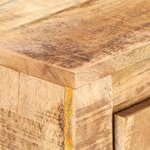 vidaXL Buffet 59x33x75 cm Bois de manguier brut
