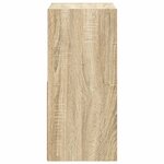 vidaXL Table de chevet 2 Pièces Chêne Sonoma 30 5 x 27 x 59 5 cm
