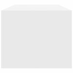 vidaXL Meubles TV 2 Pièces blanc 80x31x25 5 cm bois d'ingénierie