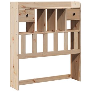 vidaXL Tête de lit avec rangement 75 cm bois massif de pin