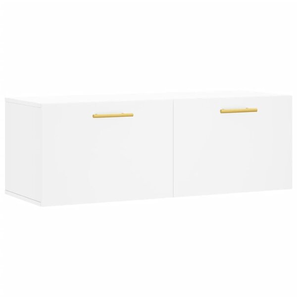 vidaXL Armoire murale blanc 100x36 5x35 cm bois d'ingénierie