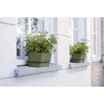 Planteur Ovale - Plastique - Ø 50 - Noir