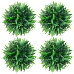 vidaXL Boules de buis artificielles 4 Pièces 15 cm