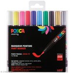 Marqueurs Posca PCF350 Pointe pinceau 10 pièces