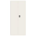 vidaXL Classeur blanc 90x40x240 cm acier