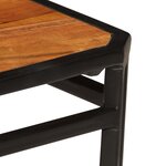 vidaXL Chaises à manger lot de 4 bois d'acacia massif