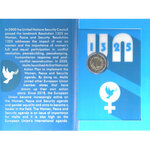 2 euros Malte 2022 coincard BU - Femmes  Paix et sécurité.