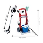 Theo Klein 6806 - Chariot ménage avec l'aspirateur Unlimited de Bosch