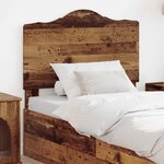 vidaXL Tête de lit Bois Ancien 100 cm Bois d'ingénierie