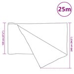 vidaXL Filet brise-vue Anthracite 1 2x25 m PEHD 75 g/m²