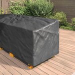 vidaXL Housse pour mobilier d'extérieur 286 x 222 x 80 cm Tissu 600D