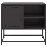 vidaXL Buffet haut vert olive 100 5x39x107 cm acier