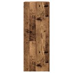 vidaXL Meubles TV 2 Pièces vieux bois 30 5x30x90 cm bois d'ingénierie