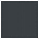 vidaXL Table de Jardin Anthracite 100 x 100 x 73 cm polyrotin