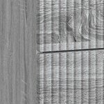 vidaXL Cabinet de chevet 2 Pièces Sonoma gris 43 x 34 5 x 47 5 cm